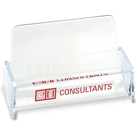 4imprint business card holder.